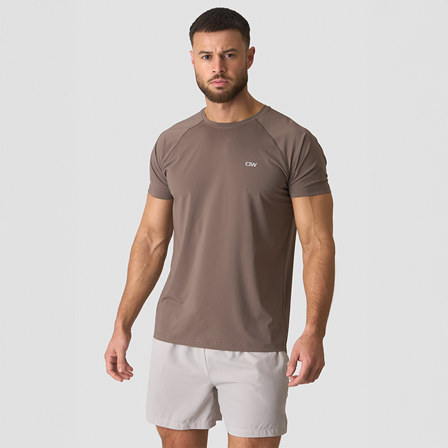 ICANIWILL Workout Melange Træningstshirt Gråmeleret