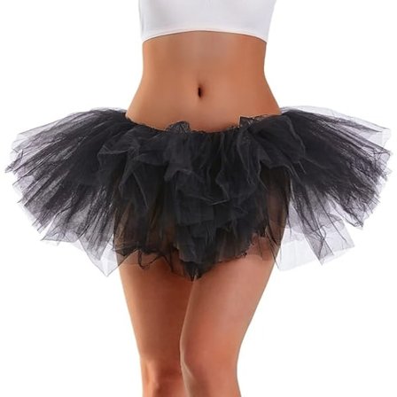 Tutu Skørt til Kvinder og Teenagere - Klassisk Elastisk 5-lags Tulle Ballet Skørt