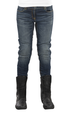 Spidi J-Tracker L32 Women's Jeans Dark Stone Wash/Blue W29 x L32