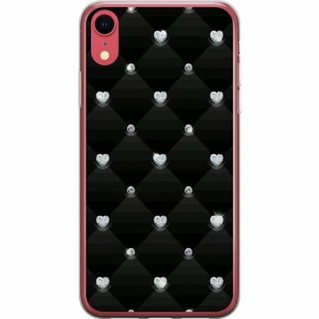 Apple Iphone Xr Genomskinligt Skal Bling Heart