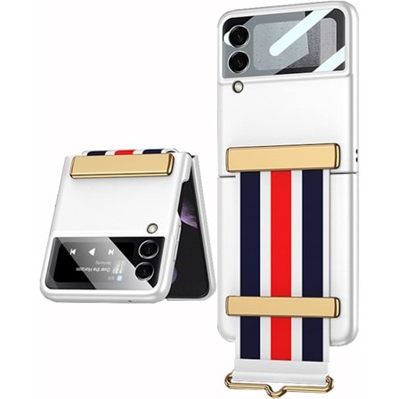 Smalt Telefonfodral för Samsung Galaxy Z Flip 3 med Justerbar Färglist