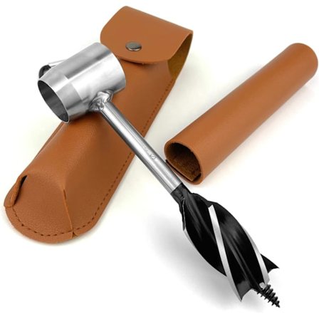 Manuell Borsett, Hånddrevet Skrue for Trebearbeiding, Bushcraft Drill