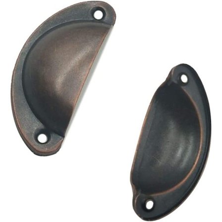 Vintage-kuorikahva, 2 kpl Vintage-huonekalukahva Kotitalous