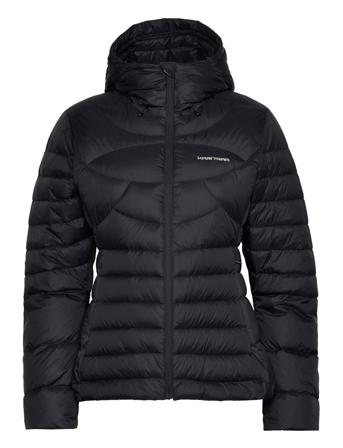 Sanne Down Jacket Fôret Jakke Svart Kari Traa*Betinget Tilbud