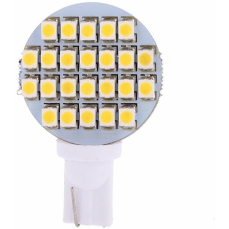 Glödlampa bredvid bilen T10 / 921/194 24 SMD LED Invändig glödlampa 12V - varmvit