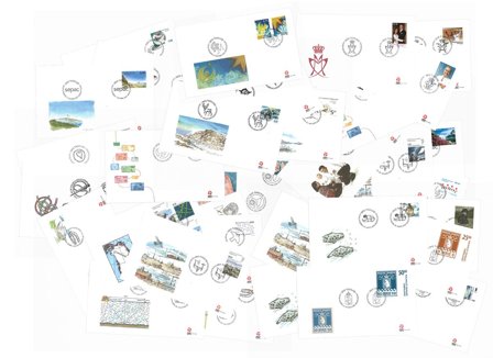 Grønland - Førstedagskuverter - 41 forskellige