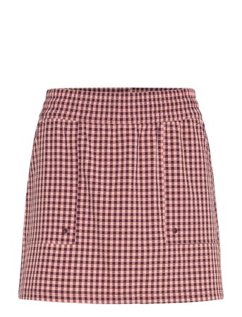 W Ult Gngm Skt Sport Sport Clothing Sport Dresses & Skirts Sport Skirts Pink Adidas Golf