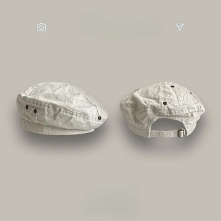 Baretter Hat Maler Kasket HVID