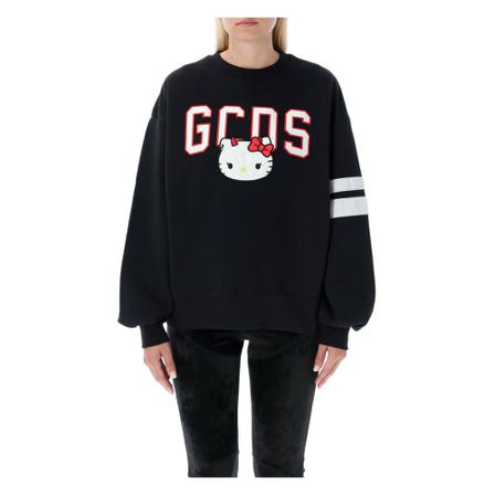 Gcds, Knitwear Hk 22W110604F Zwart, Dames, Maat:M
