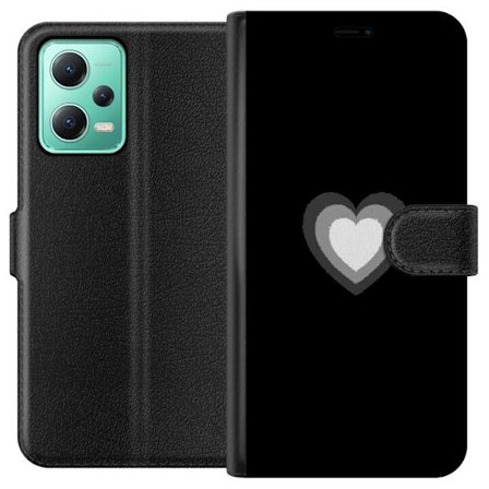 Yhteensopiva Lompakkokotelo Xiaomi Xiaomi Redmi Note 12 Soft Glow Heart