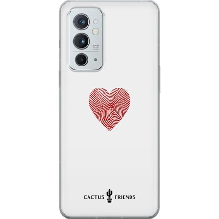 Yhteensopiva Puhelinkuori OnePlus OnePlus 9RT 5G Cactus and Friends - Fingerprint Love