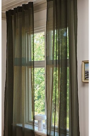 Jotex - Voile Gordijn 2-pak Olijfgroen Olijfgroen - ALBA - Koop Multifunctionele gordijnen bij Jotex