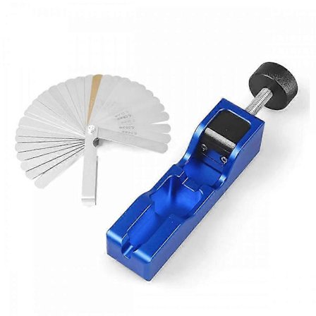 Verktøy for justering av gnistgap for bil, gnistplugger, skyvelære, gapjusteringsverktøy kompatibelt med de fleste 10 mm, 12 mm, 14 mm, 16 mm