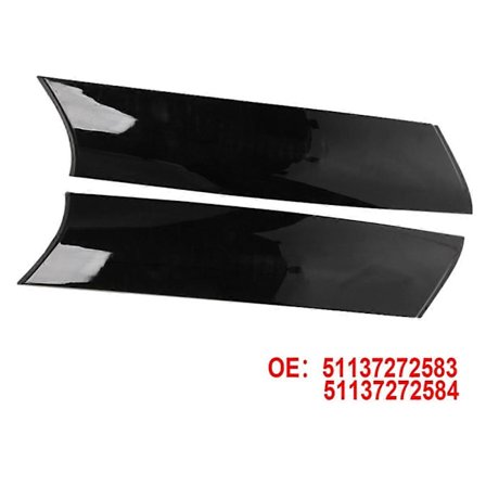 For BMW Mini Cooper R55 R56 07-15 Frontrute A-stolpe Deksel Ytre Støping Post Trim Strip