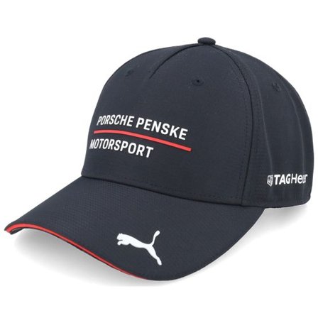 Porsche - Svart adjustable Keps - Porsche Penske Motorsport Black A-Frame Adjustable @ Hatstore