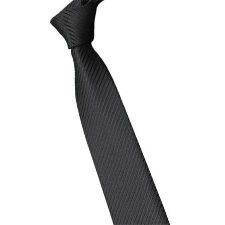 Stilren slips med diskret struktur - Flere farger Black