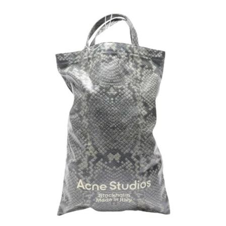 Acne Studios Pre-owned Pre-owned Fabric handTass , Grijs , Dames , Maat: ONE Size Vintage Tassen