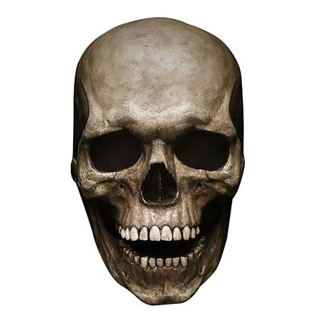 Halloween Vuxen Latex Mask 3D Helhuvud Skeleton Mask Skalle