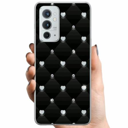 Oneplus 9rt 5g Tpu Mobilskal Bling Heart
