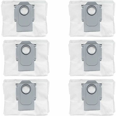 6-pakning støvpose erstatningstilbehør til Xiaomi Roborock robotstøvsuger Q5 støvsugerpose