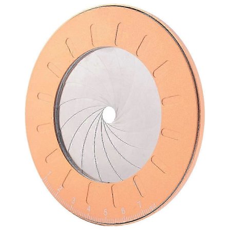 Justerbar Sirkeltegningslinjal, Profesjonelt Verktøy for Å Tegne Runde Sirkler, Målelinjal (1 stk)