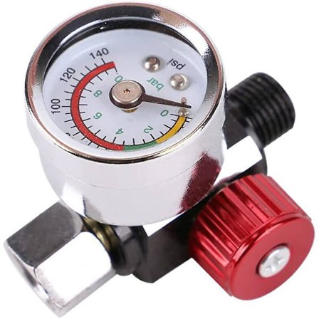 Luftkompressor Tryckventil Lufttrycksregler Tryckkontroll Tryckdetektorbrytare Pneumatisk Regulator Regulator Med Mätare