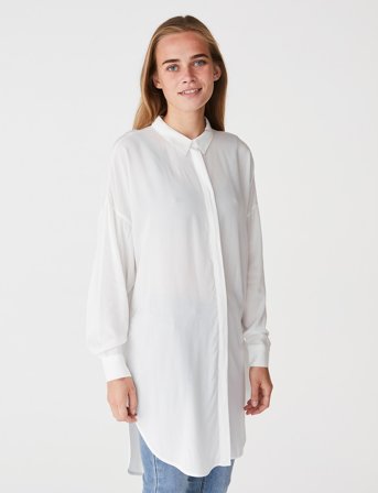 Soft Rebels Srfreedom Long Shirt - White - XS