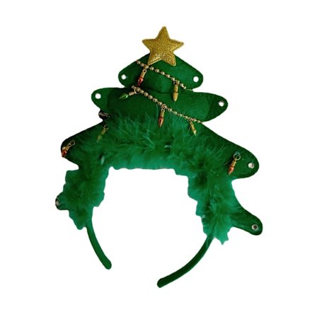 Julepynt Juletræ festlig hårhjort nuttet julepynt grøn hårhjort