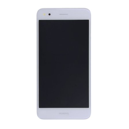 Huawei P9 Lite Mini Skärm med LCD Display med Batteri Original - Vit