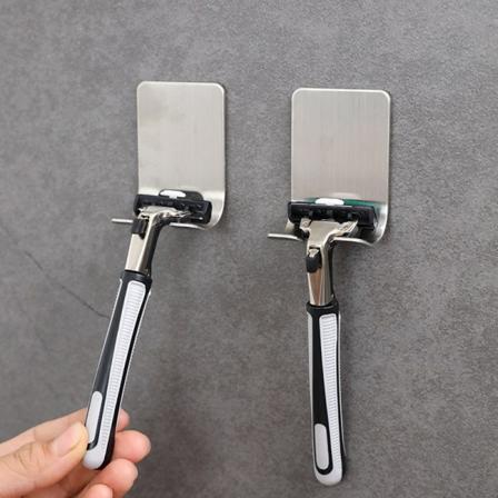 Barberknivsstativ i rustfrit stål til mænd, barbermaskinestativ, barbermaskinestativ, barberingsstativ til badeværelset