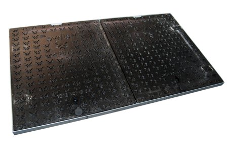 Melbye FF12267 B125 Gjutjärnslock B125, Installationsmaterial