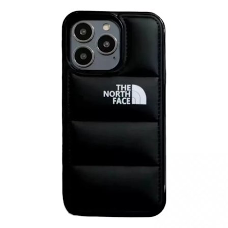 iPhone-cover med stødabsorbering, slank profil, førsteklasses design, blødt puffer-cover med kamerabeskyttelse, polstret for forbedret greb