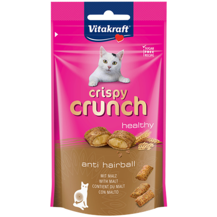 Vitakraft - Cat Crispy Crunch Malt 60 g - Katt - Kattegodteri & kattegress - Belønningsgodbiter katt - ZOO.no
