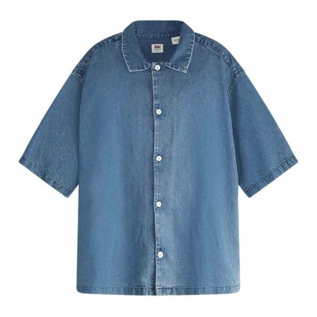 Levi's - Skjortor - Blå - Herr - Storlek: S, Herr, Storlek: S