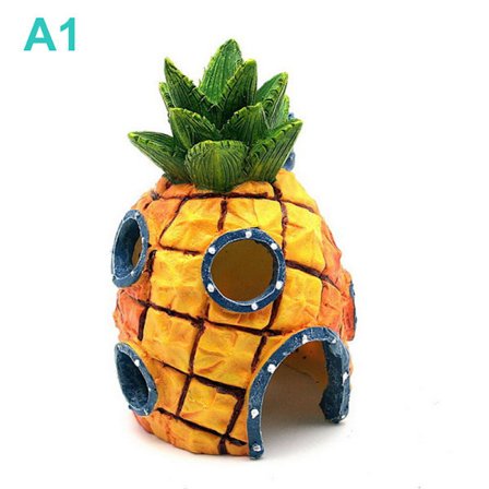 Mini Sponge Figur Bob Toys Aquarium Fish Tank Ornaments