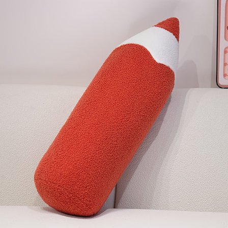 Jellyflare Blyantformet Plysj Kasteputepute - Myk Polyester, Kun Håndvask