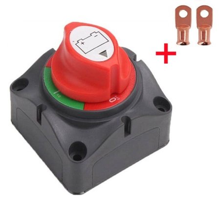 Auto Batteri Afbryd Switch 12V 24V Marine 200A 300A Dobbelt Batteri Masse Switch 3 Position Cut Off Switch