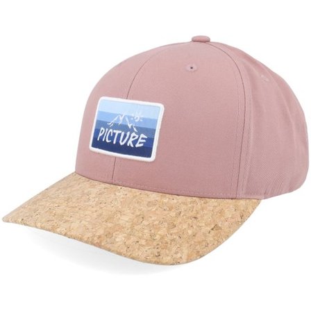 Picture - Rosa adjustable Keps - Wakopa Cap B Burlwood/Cork Adjustable @ Hatstore