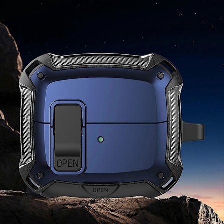 (Ny) Bumblebee Stöttåligt Hörlursfodral med Krok & Hållare För Samsung Galaxy Buds3 / Buds3 Pro