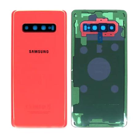 Samsung Galaxy S10 Plus Baksida - Rosa Light pink