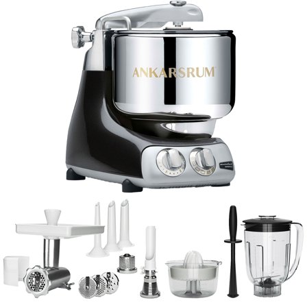 Ankarsrum AKM 6230 Köksmaskin + Deluxepaket, Black Diamond | Köksmaskiner > Köksassistenter | Bagaren och Kocken