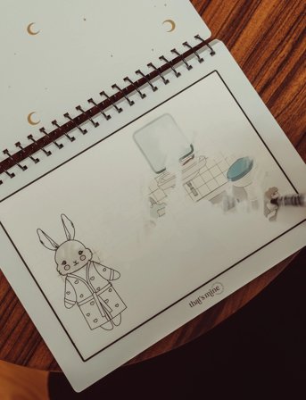 That's Mine Drew Water Colouring Book - Multi/patterned - ONE SIZE