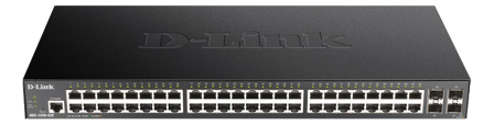 D-LINK DGS 1250-52X - switch - 52 porter - smart - rackmonterbar