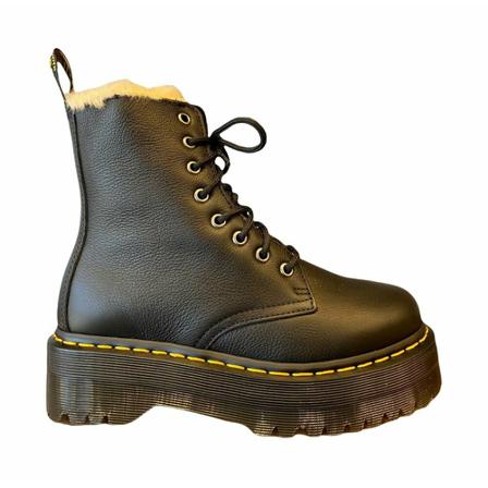 Dr. Martens foret støvle Sort, Dame Vinterstøvler, Størrelse: 39 EU