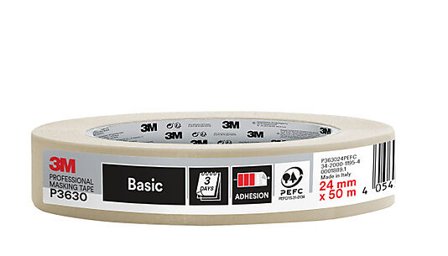SCOTCH Maskeringstape 3-dagers Professional 24mmx50m