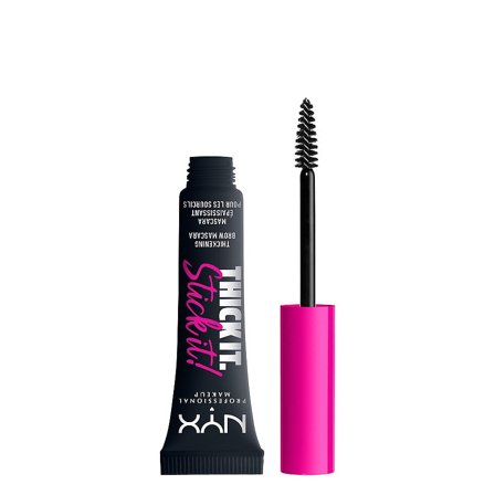 NYX PROFESSIONAL MAKEUP Thick It. Stick It! Brow Mascara Black, Makeup, Øjne, Øjenbryn