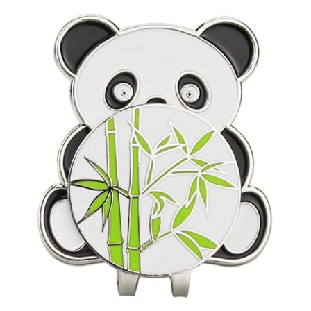 Panda Golf Ball Marker Hat Clip Metal Golf Lahja Miesten Naisten Golfaajille