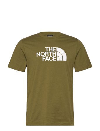 M Ss Easy Tee Khaki The North Face