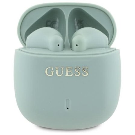 Guess Bluetooth-kuulokkeet GUTWSJ14ESGN TWS + telakointiasema vihreä/vihreä Painettu Classic Logo