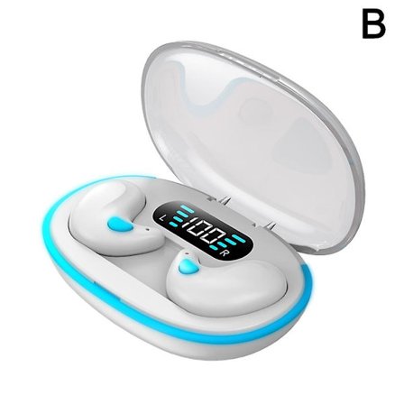 Sleep Dedicated X55 Bluetooth-øretelefoner Digitalt Display Mini Støjreduktion